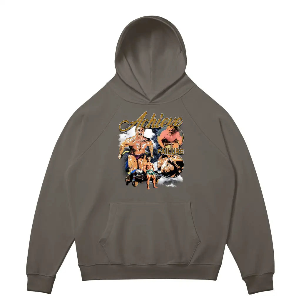 Achieve Failure Hoodie - Charcoal Grey / s