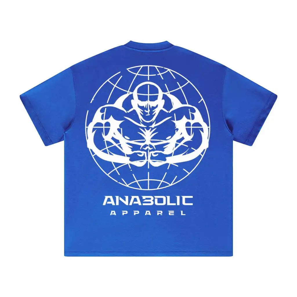 Anabolic Oversized Heavyweight T-shirt - White Logo (high-key)
