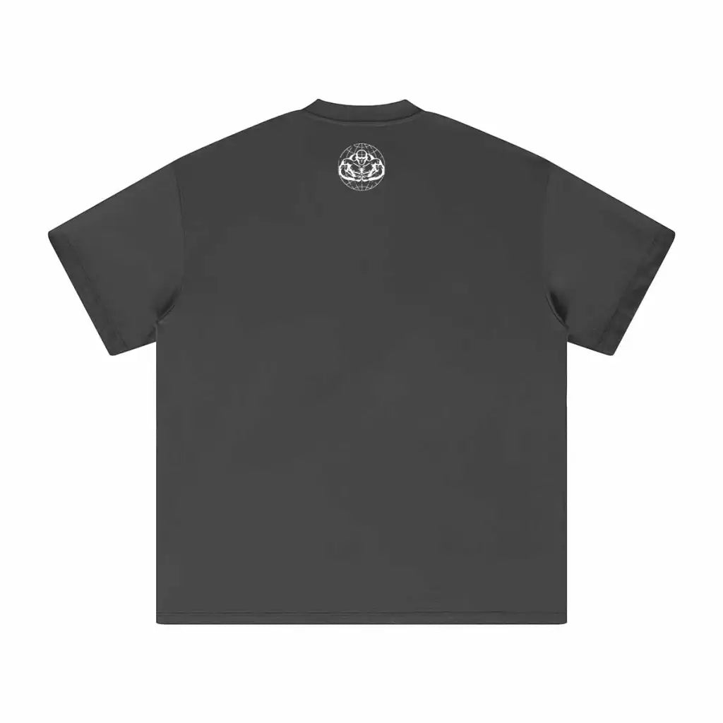 Anabolic Oversized Heavyweight T-shirt - White Logo (low-key)