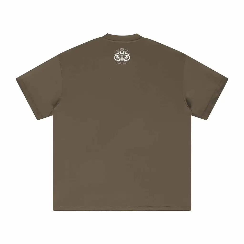 Anabolic Oversized Heavyweight T-shirt - White Logo (low-key)