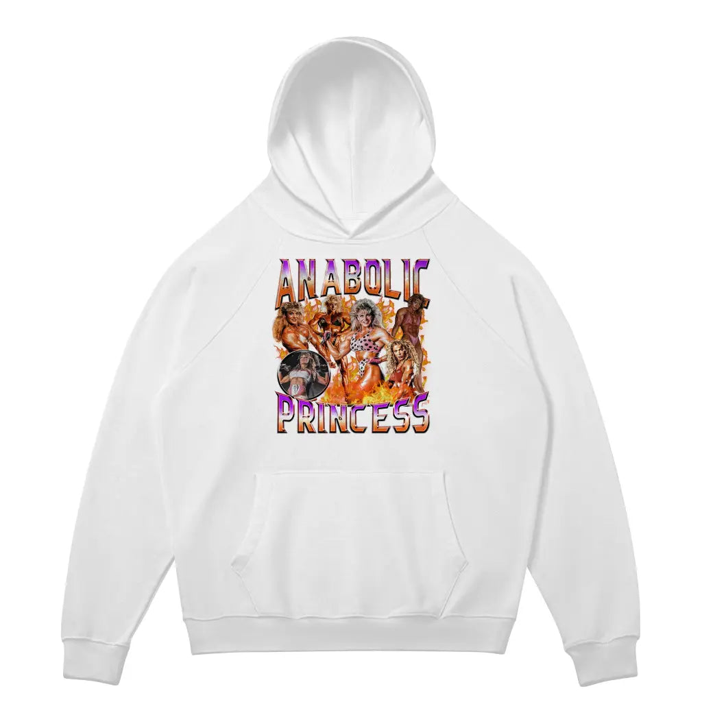 Anabolic Princess | Hoodie - White / s