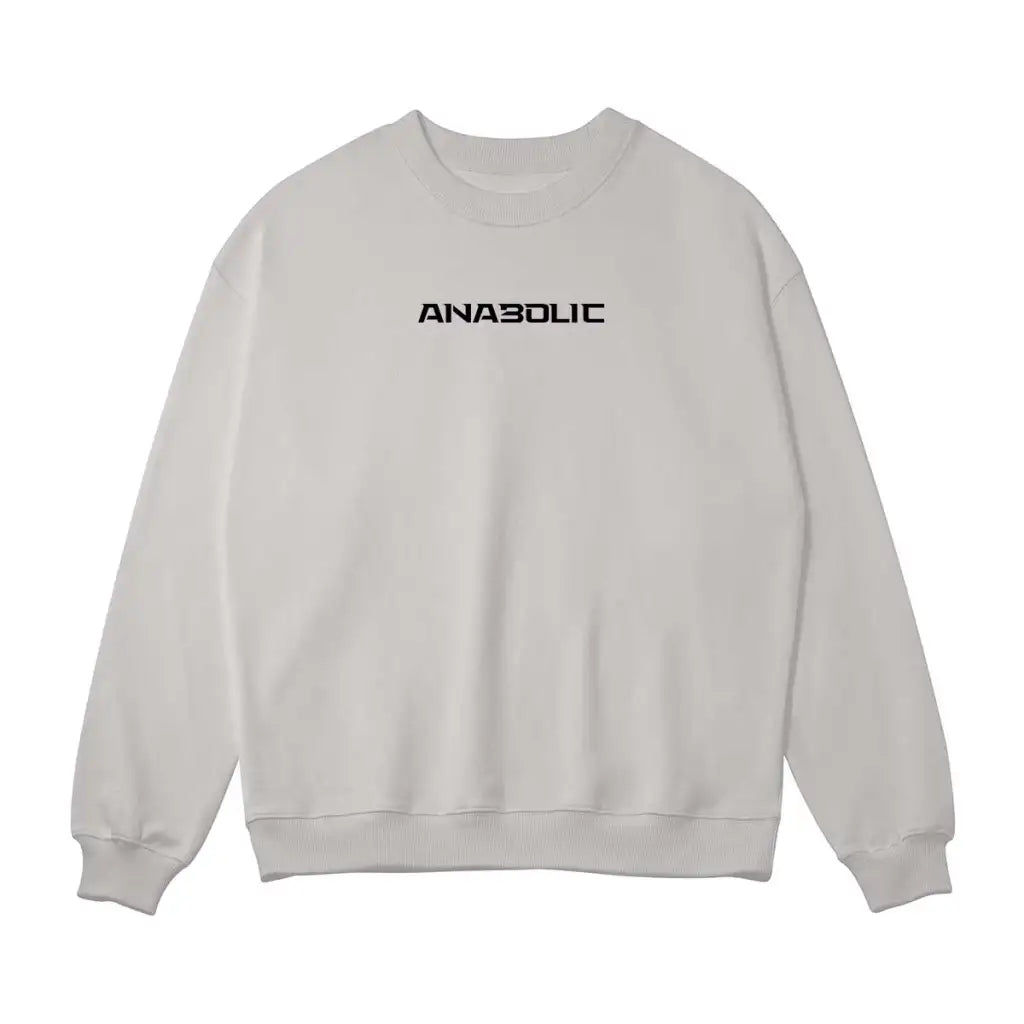 Anabolic Pump Cover - Black Logo (high-key) - Heather Gray / s