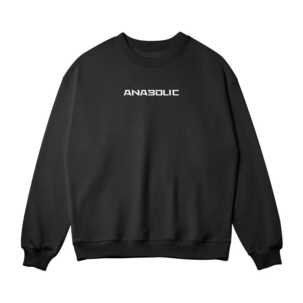 Anabolic Pump Cover - White Logo (low-key) - Black / s