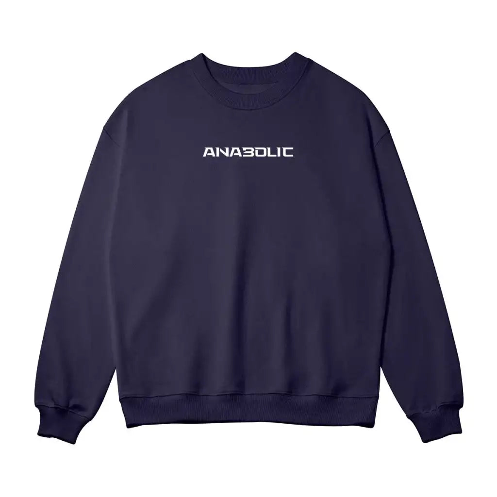 Anabolic Pump Cover - White Logo (low-key) - Navy / s