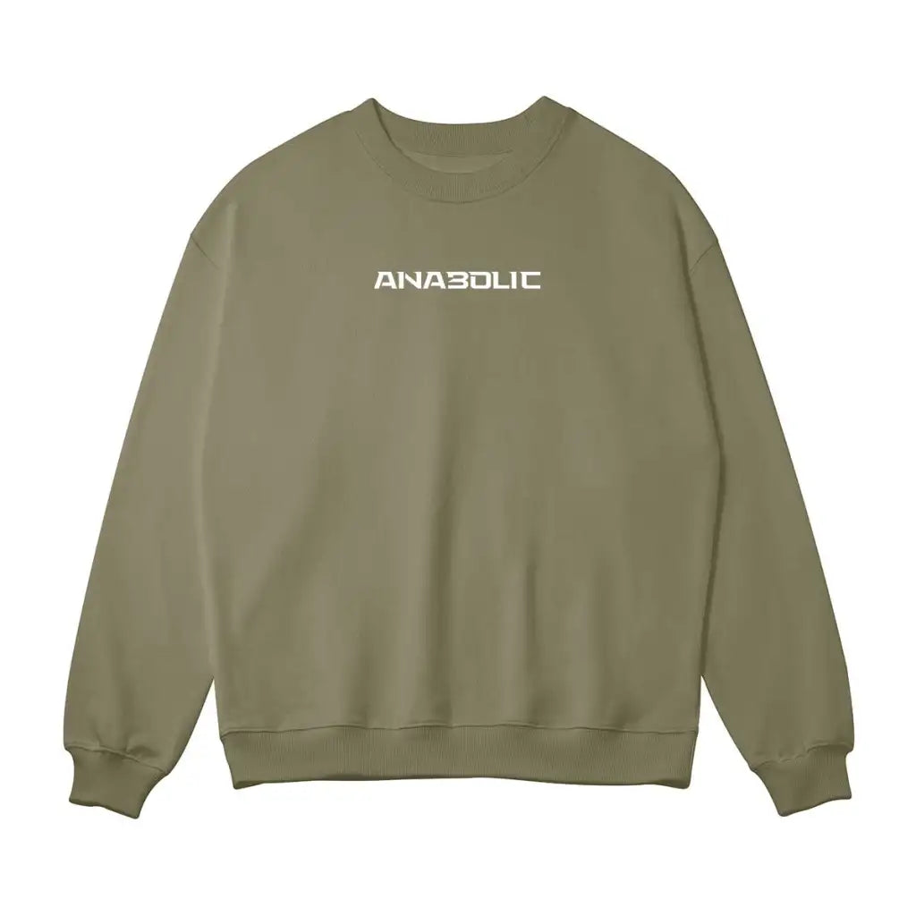 Anabolic Pump Cover - White Logo (low-key) - Sage Green / s
