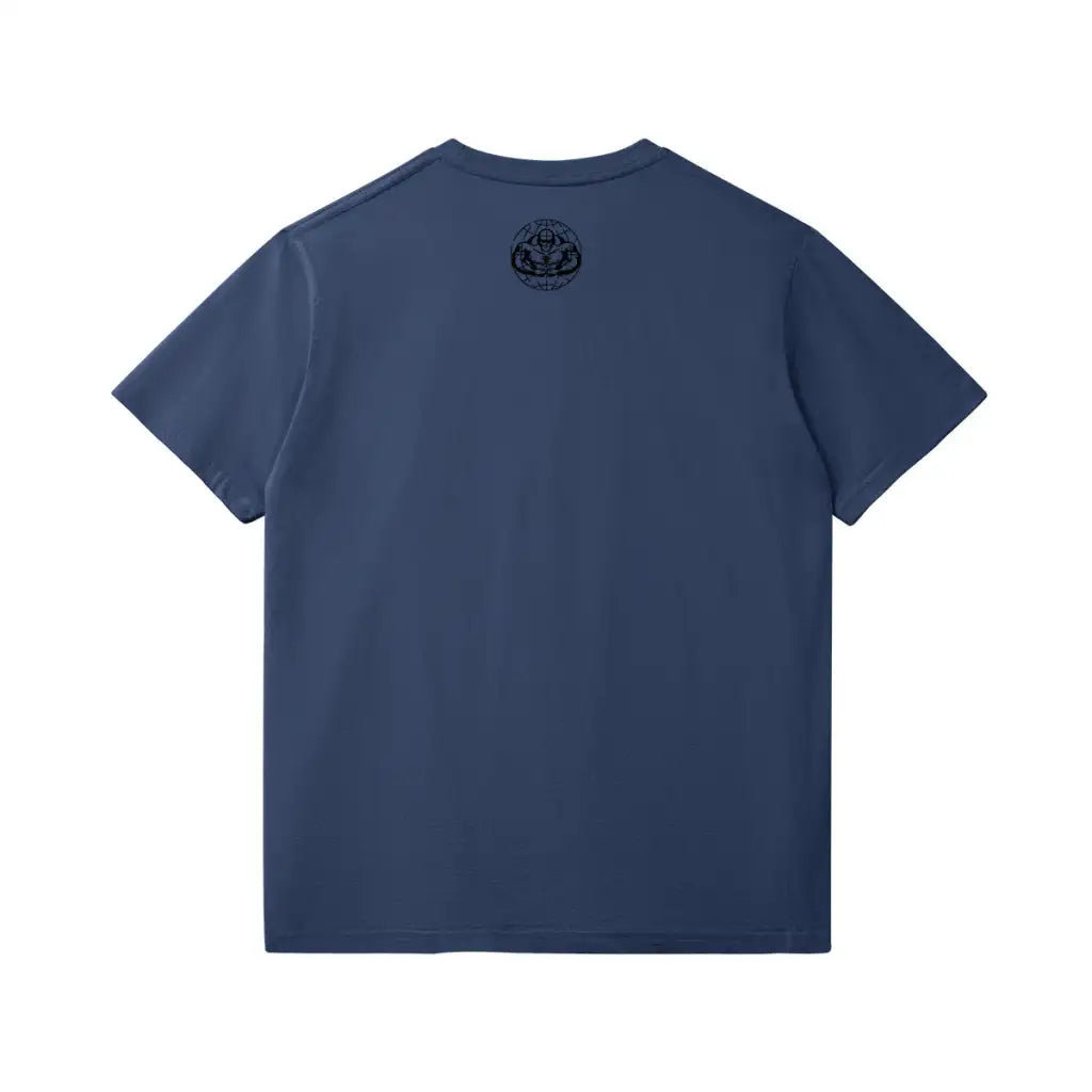 Anabolic Slim Fit Heavyweight T-shirt - Black Logo (low Key)