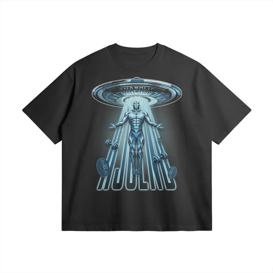 Ascend | Oversized Heavyweight T-shirt - Black / Xs