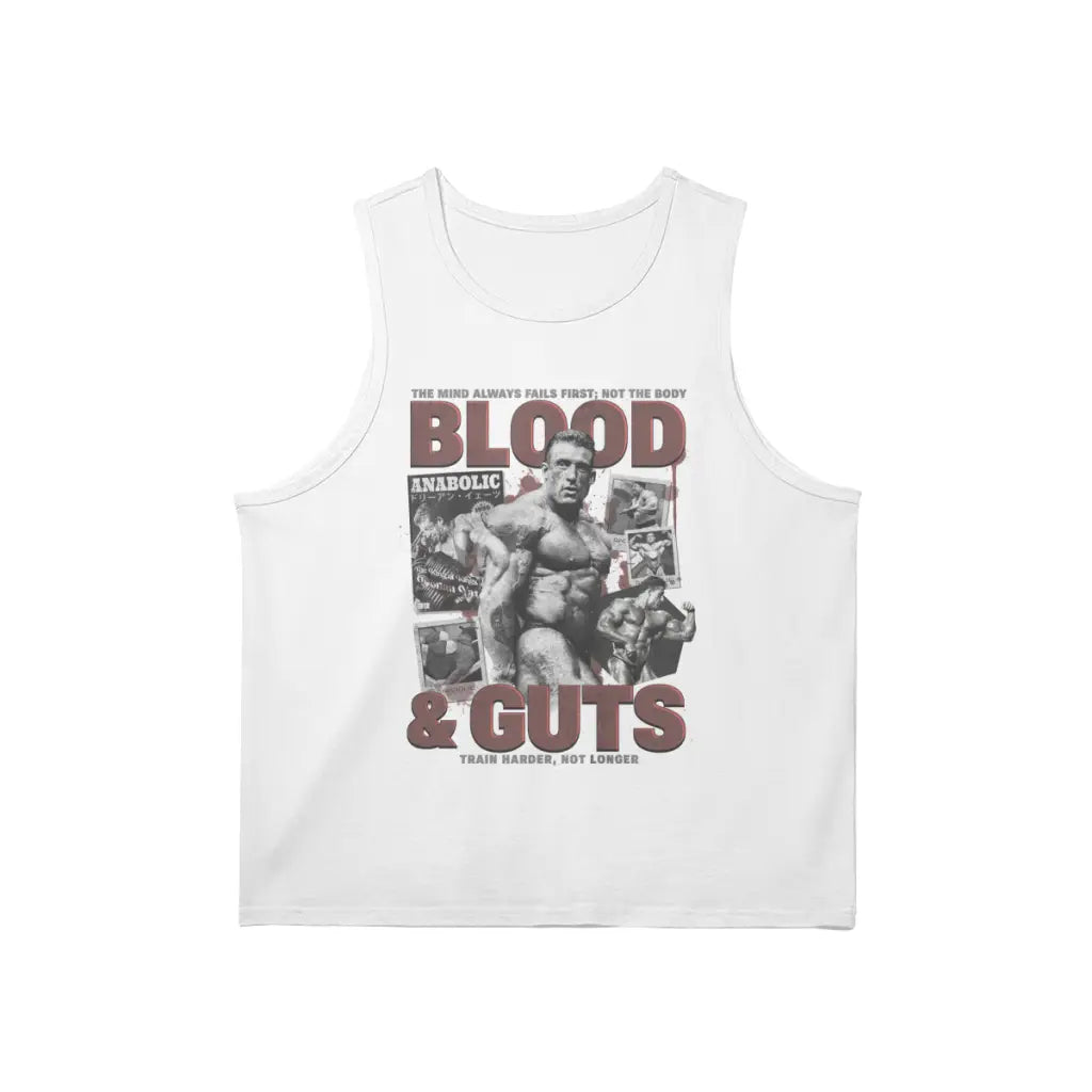 Blood & Guts | Tank Top - White / s