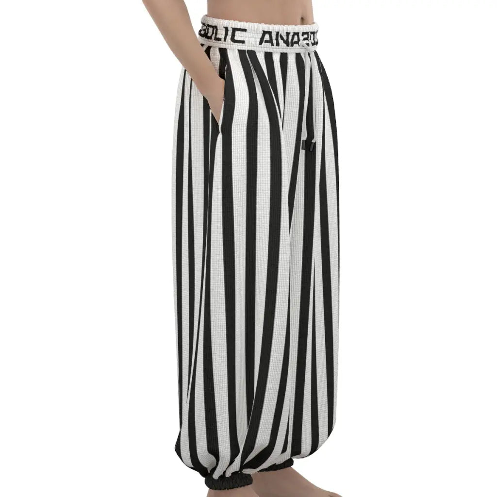 Bodybuilding Pants | Black & White - Xs