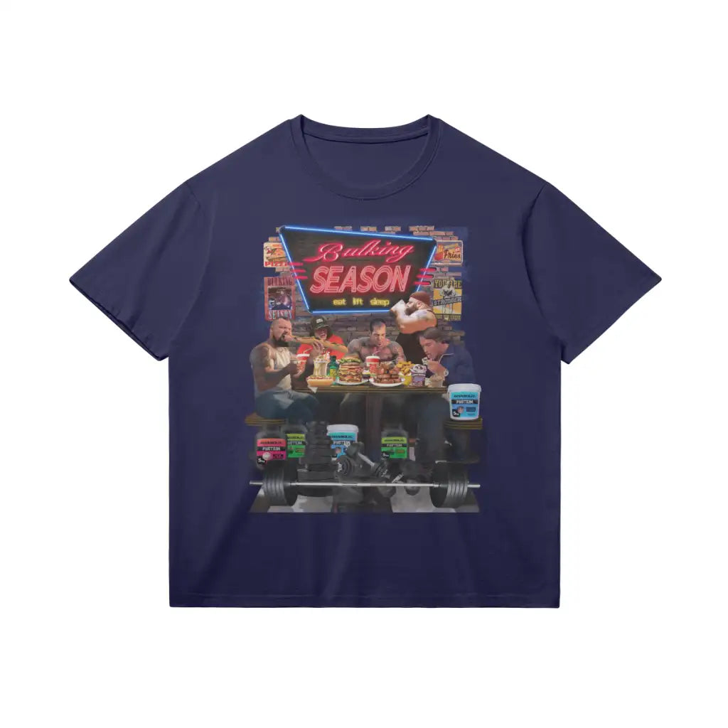 Bulking Season | T - shirt - Dark Navy / Xs