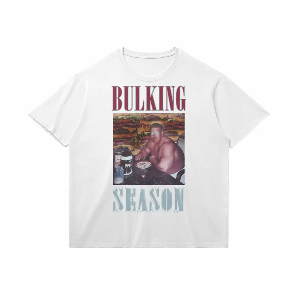 Bulking Season V1 | t Shirt White / Xs
