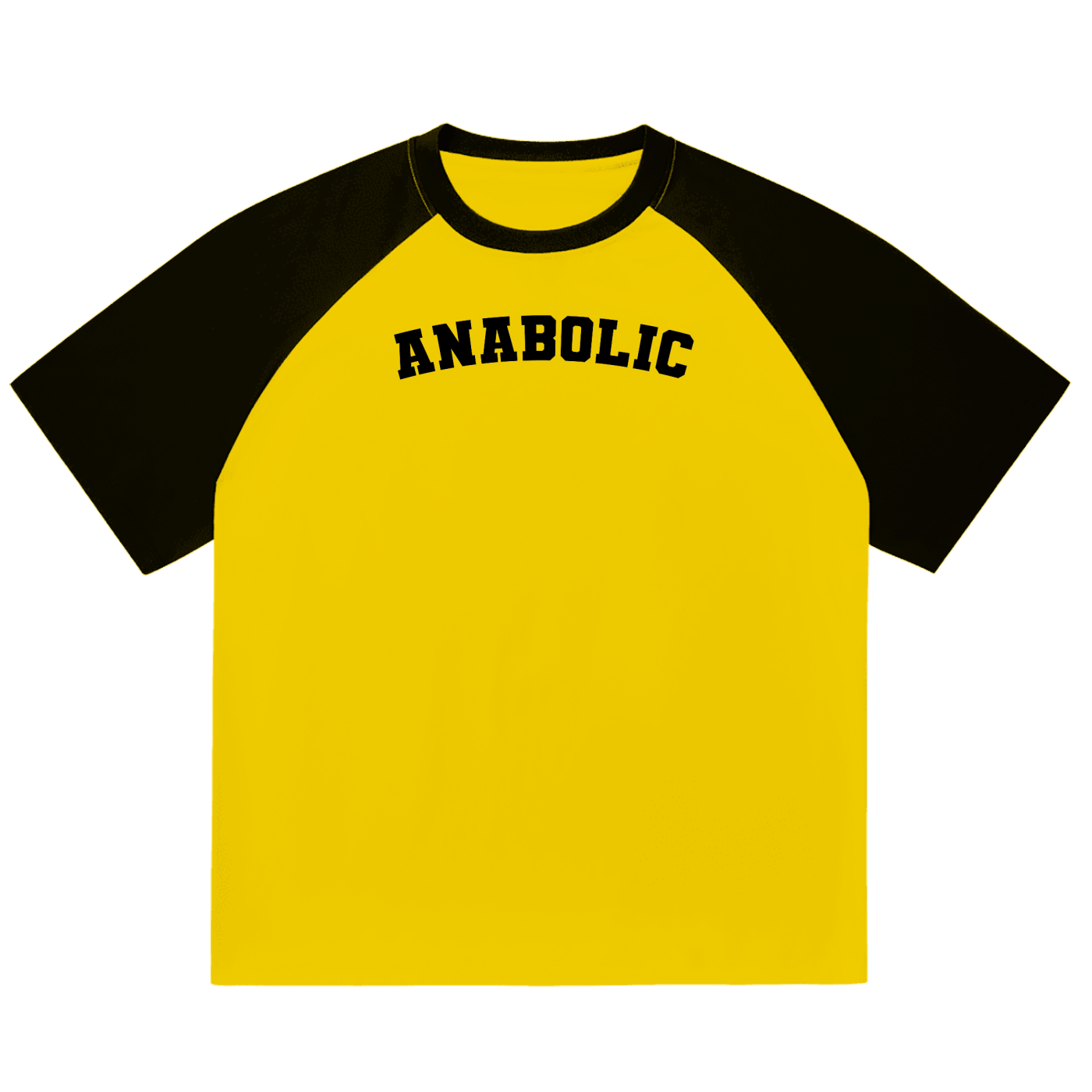 Golden Era T-shirt - Black & Yellow - with / s