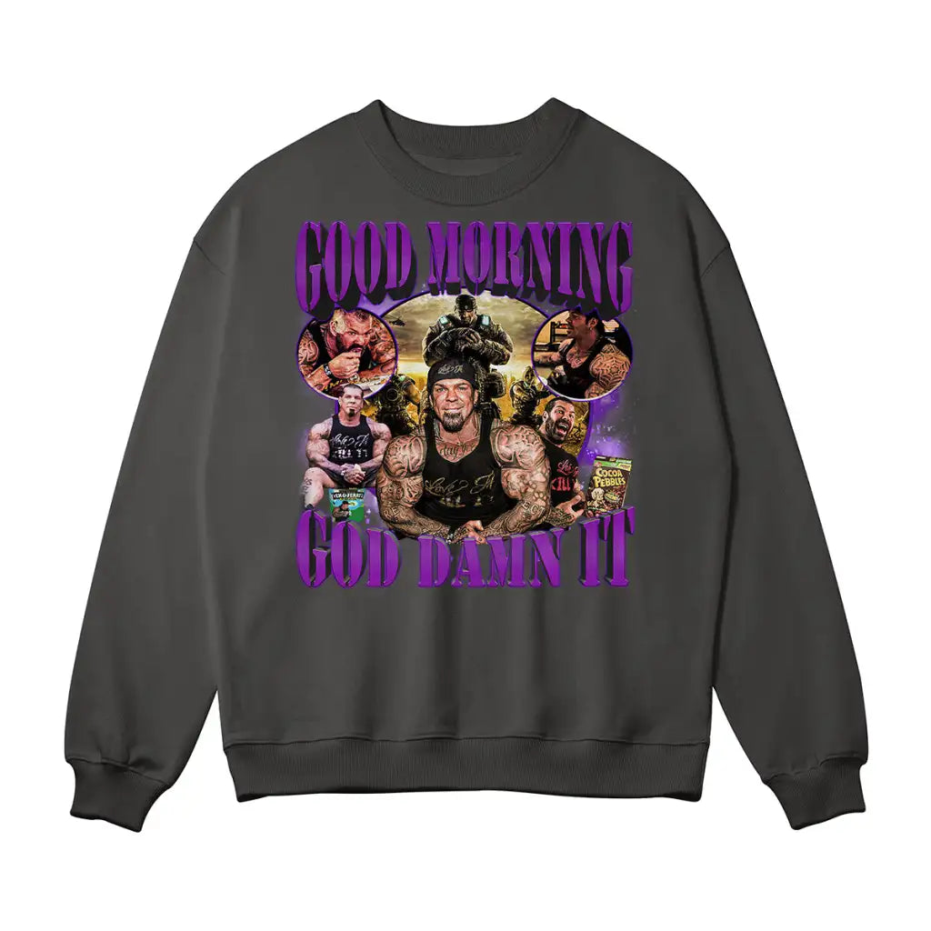 Good Morning Pump Cover - Charcoal Gray / s