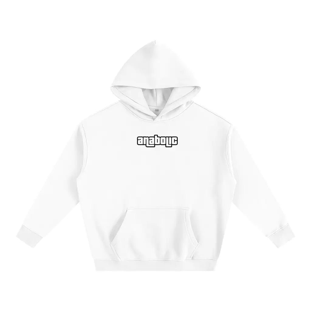 Gym Theft Auto - Oversized Hoodie - White / s
