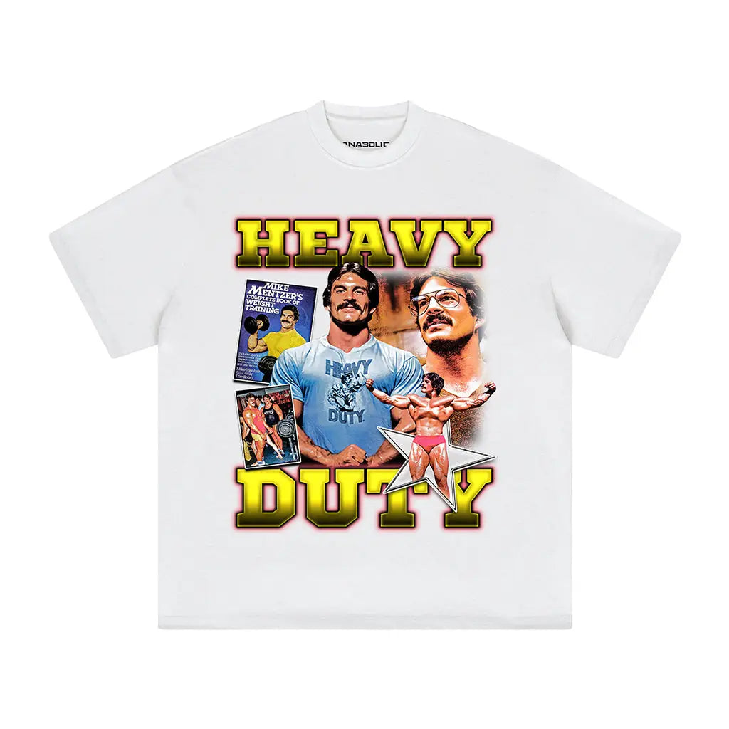 Heavy Duty | Oversized Heavyweight t Shirt White / Xs