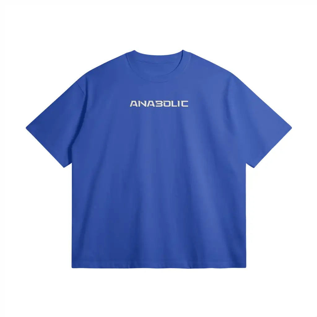 High Key | Oversized Heavyweight T - shirt - Cerulean Blue / Xs