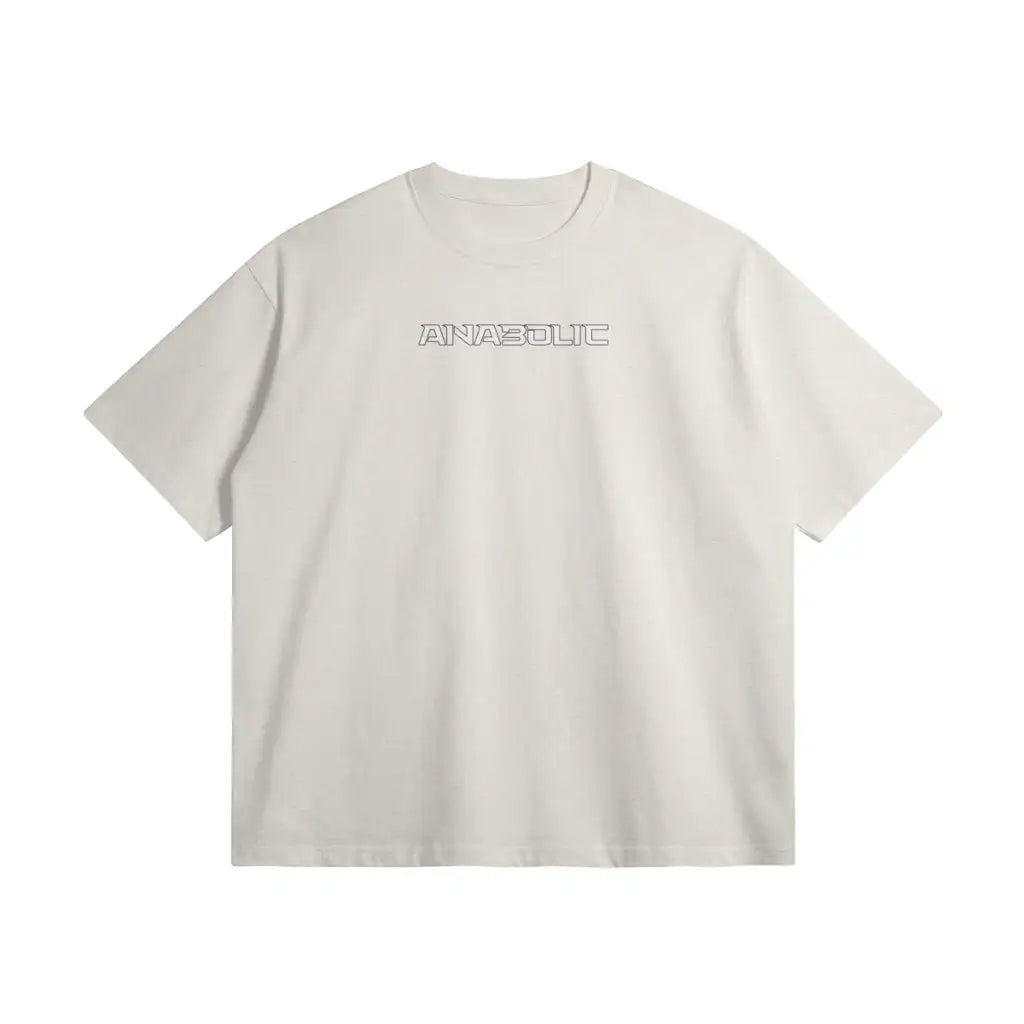 High Key | Oversized Heavyweight T - shirt - Heather Gray / Xs