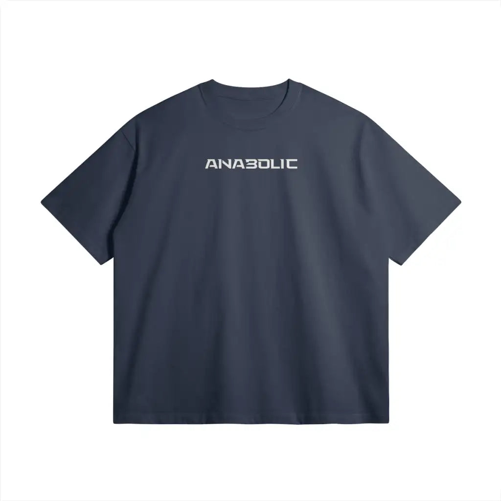 High Key | Oversized Heavyweight T - shirt - Regal Blue / Xs