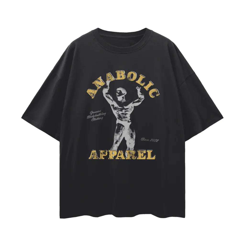 Mentzer Drop Shoulder t Shirt Yellow & White Black Beauty / s