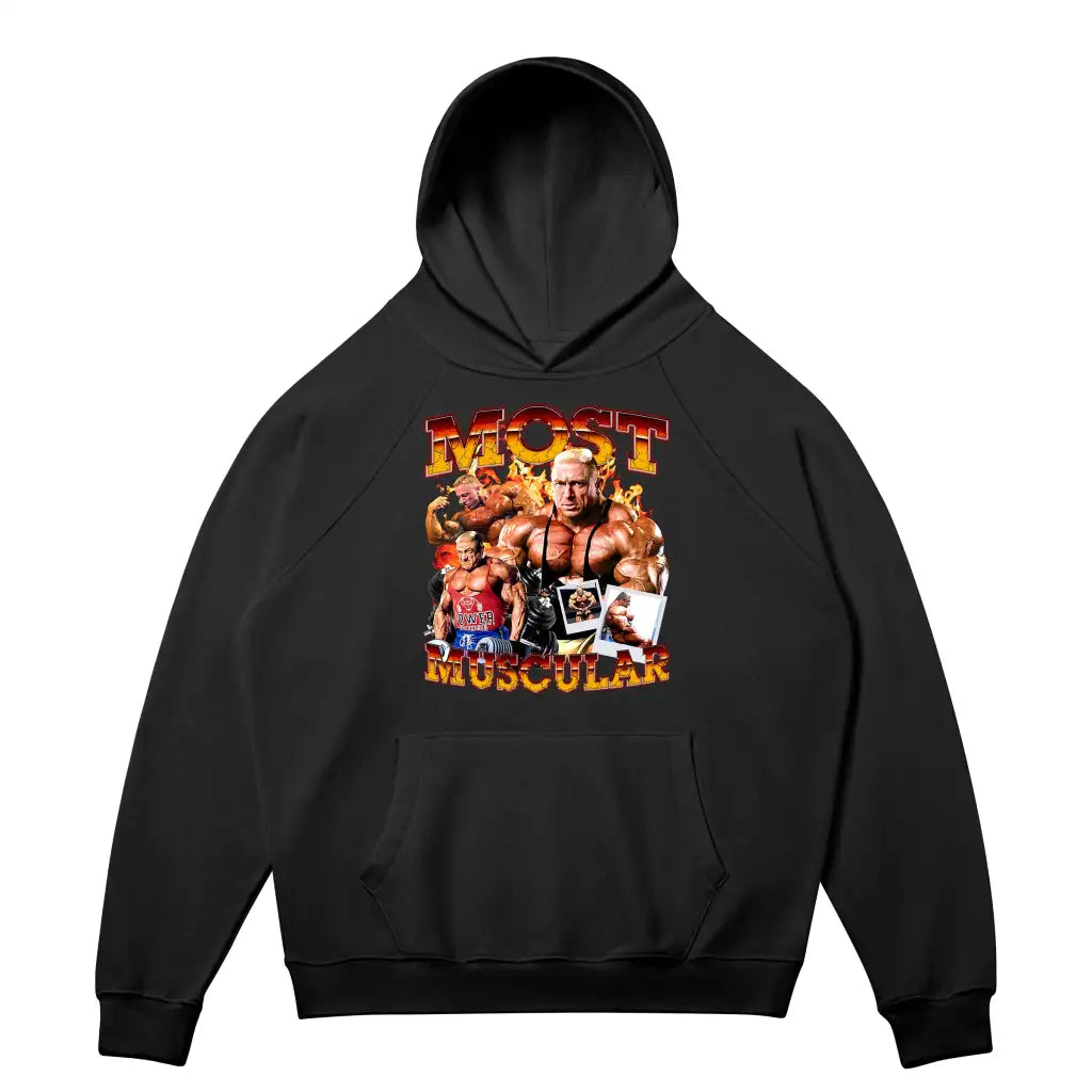 Most Muscular | Hoodie - Black / s