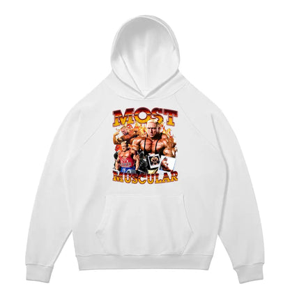 Most Muscular | Hoodie - White / s