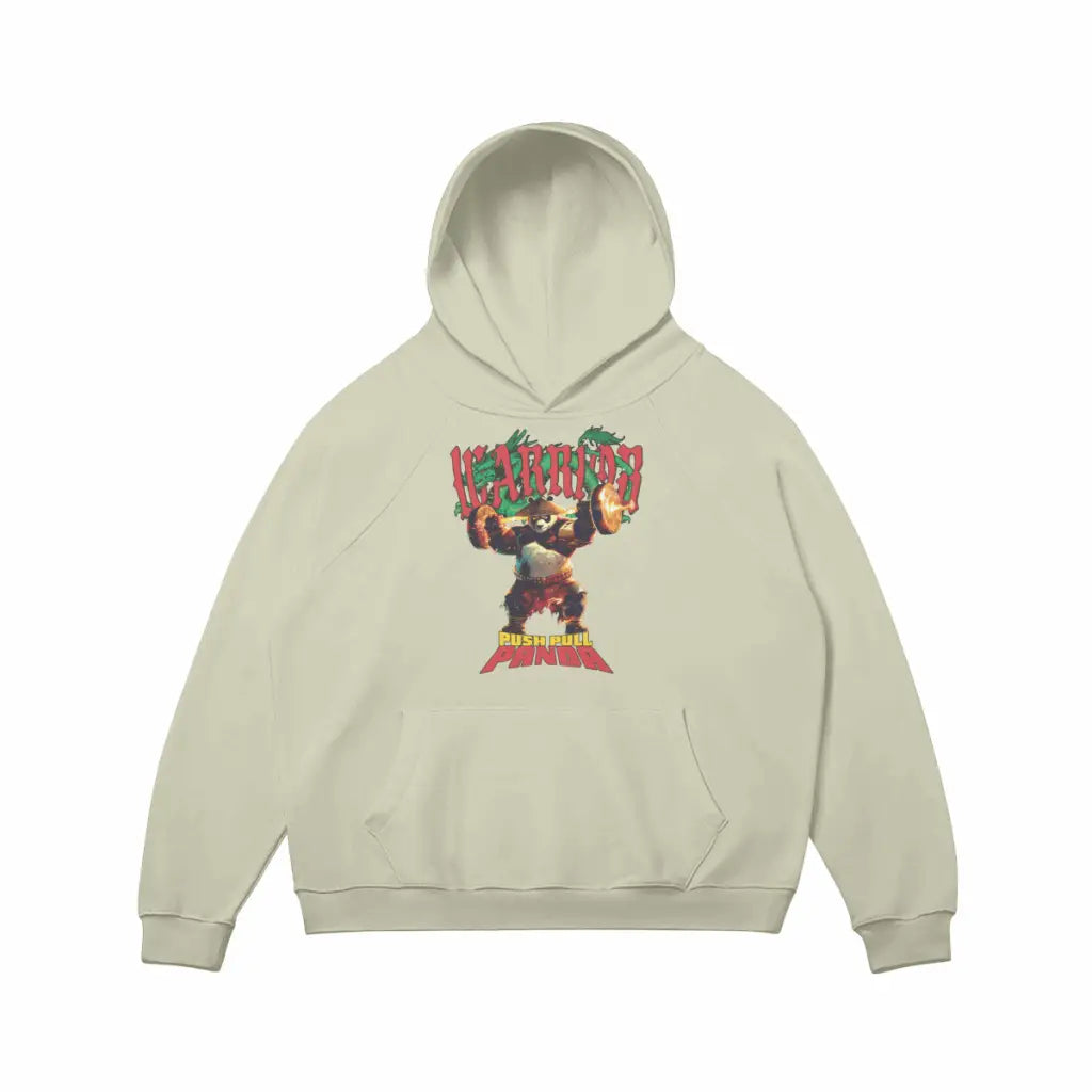 Push Pull Panda | Hoodie - Camel / s