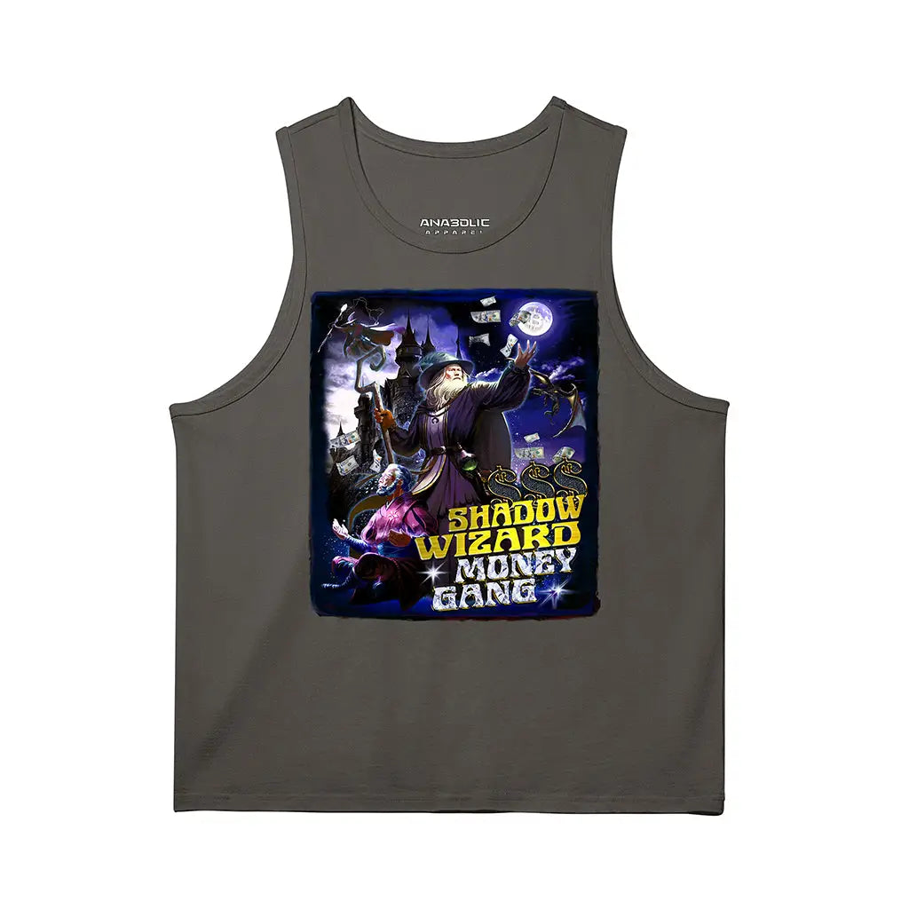 Shadow Wizard Money Gang | Tank Top - Charcoal Grey / s