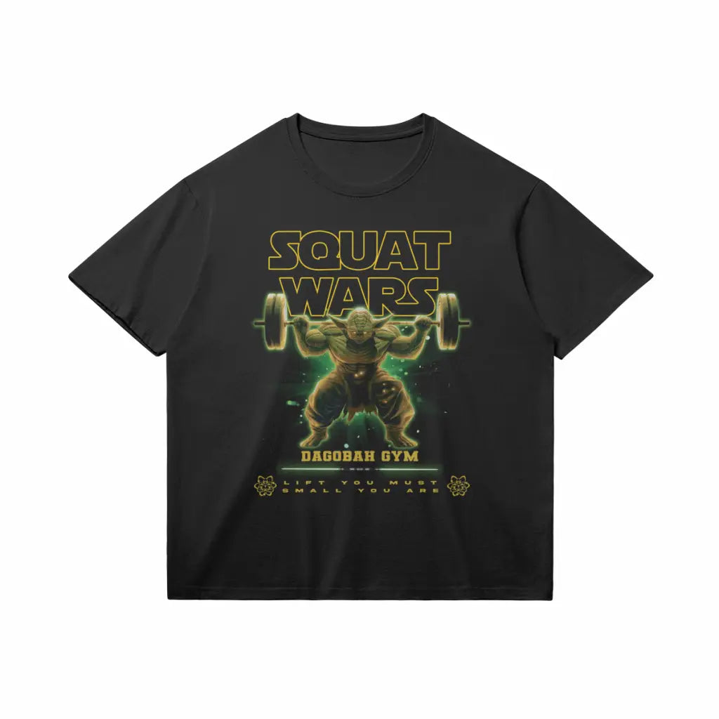 Squat Wars | T-shirt - Black / Xs