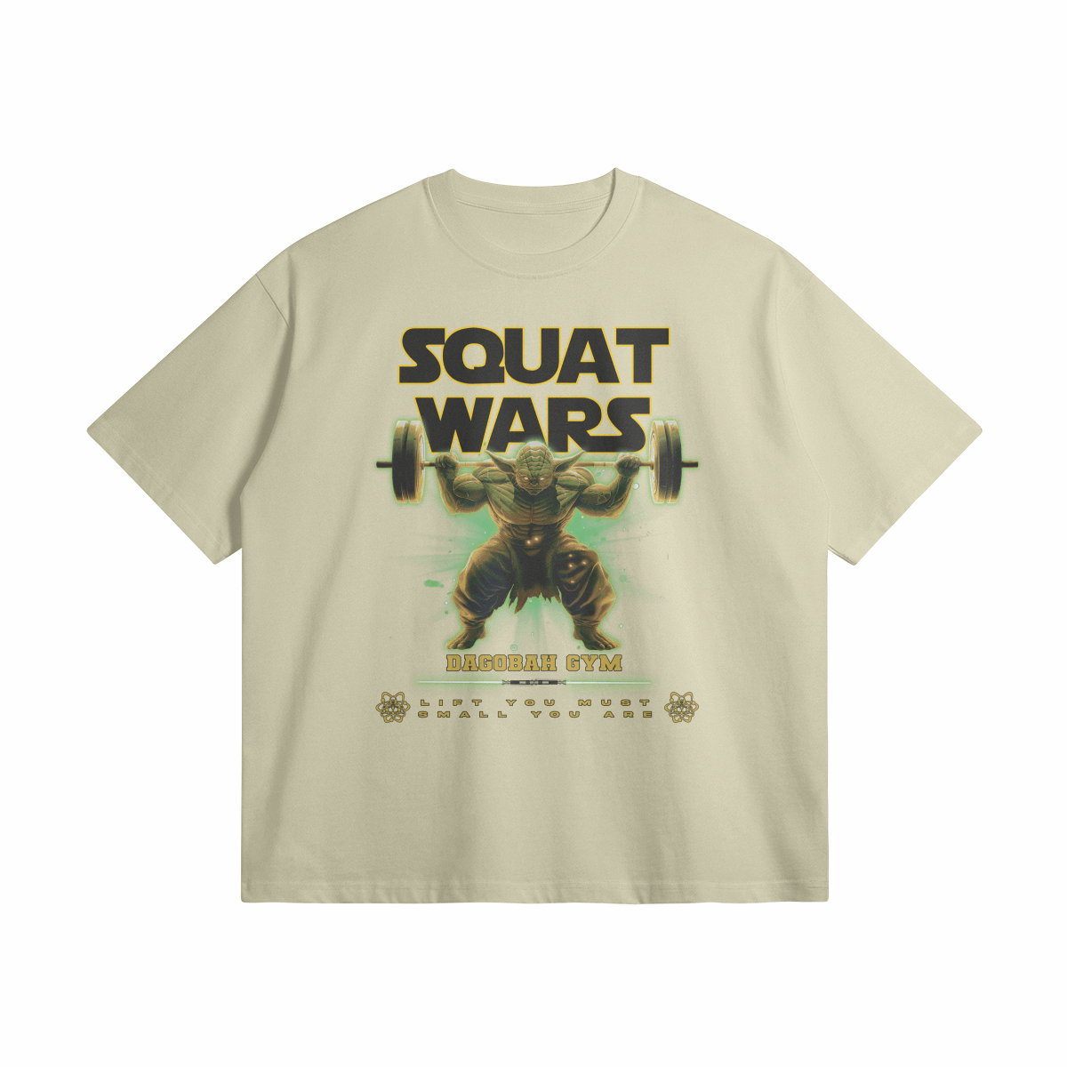 Squat Wars | Oversized Heavyweight T-Shirt