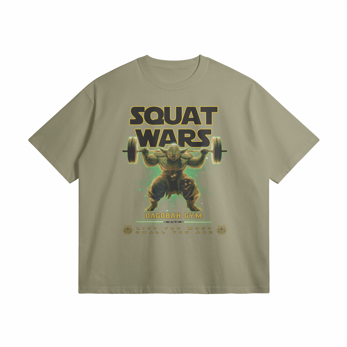 Squat Wars | Oversized Heavyweight T-Shirt
