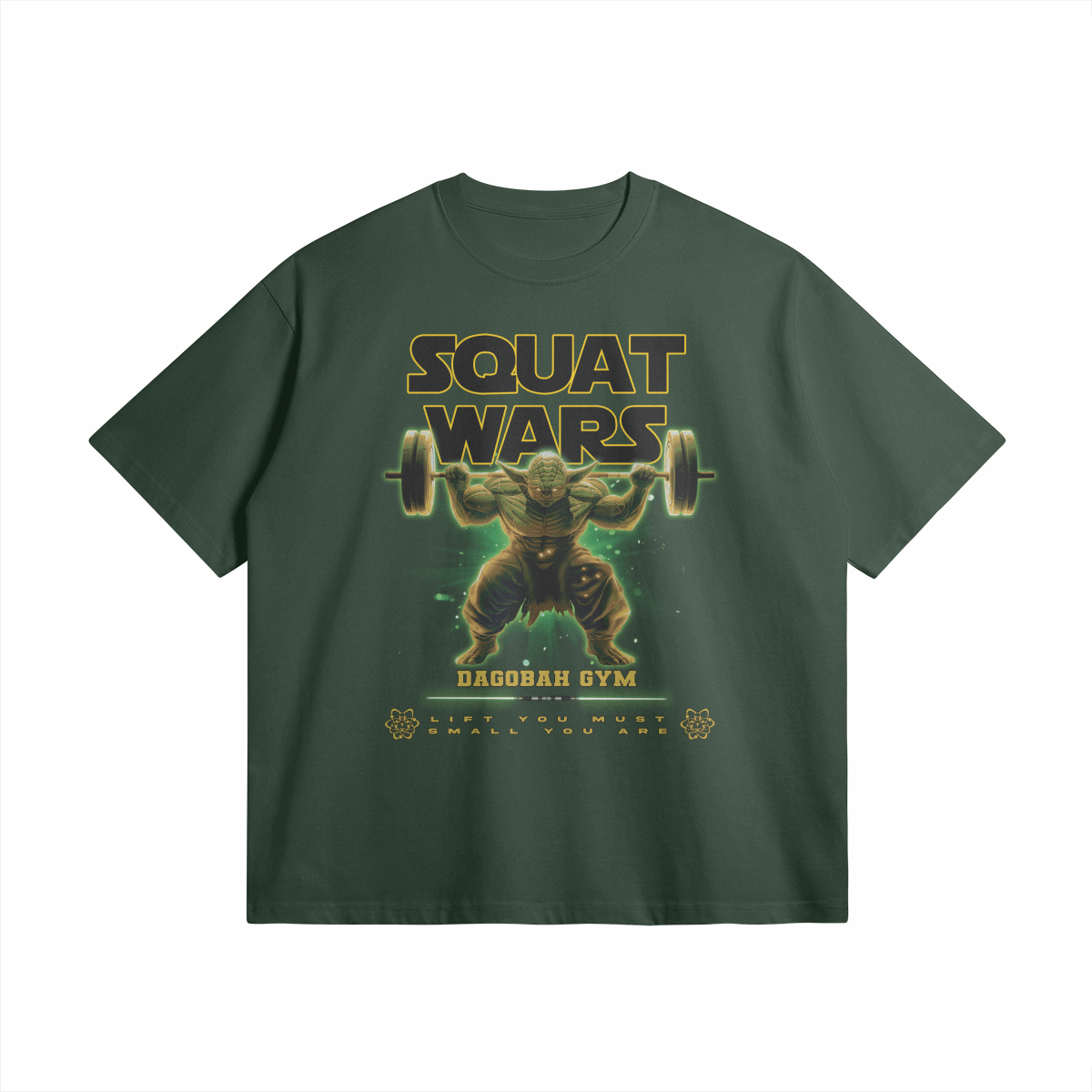 Squat Wars | Oversized Heavyweight T-Shirt