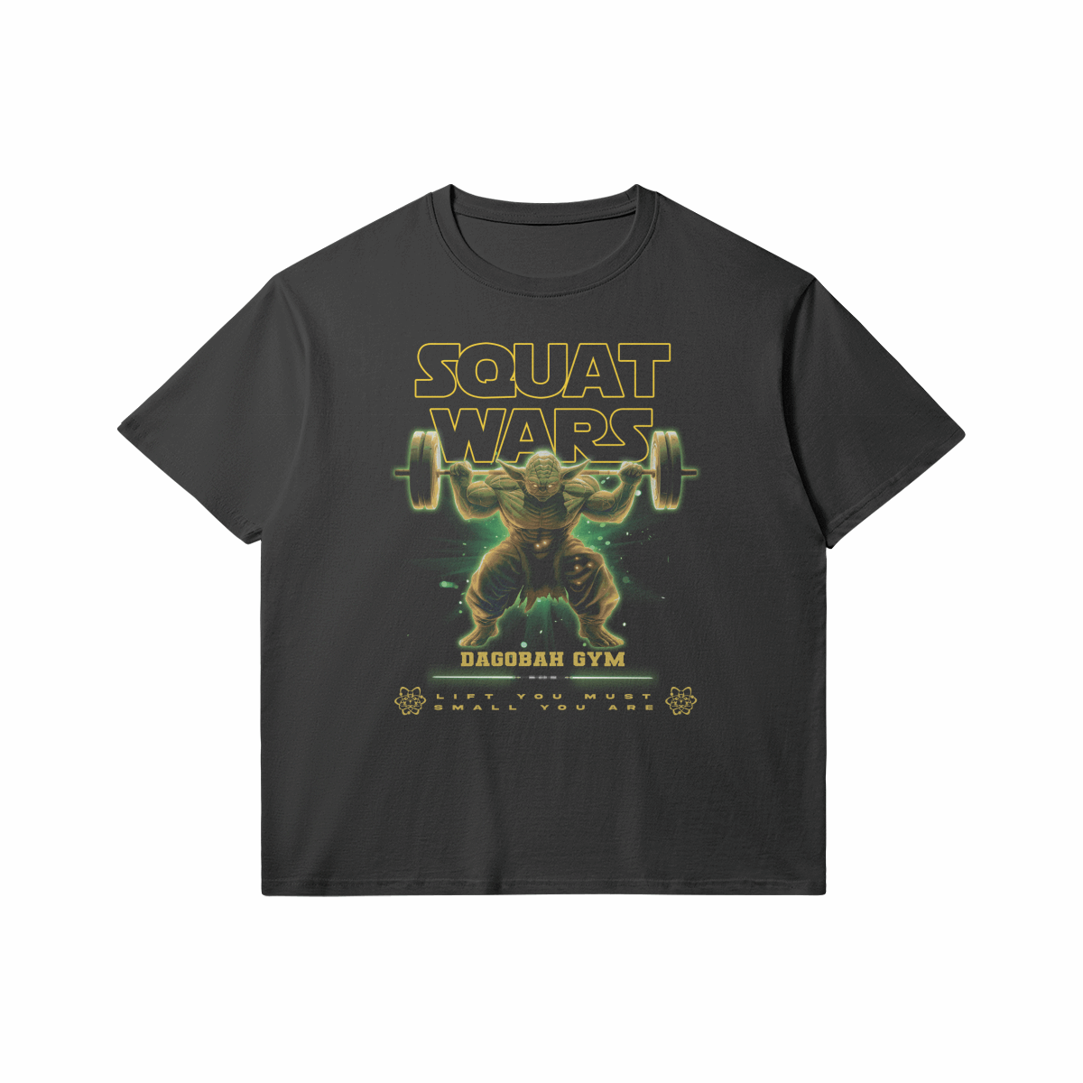 Squat Wars | Slim Fit Heavyweight T-Shirt