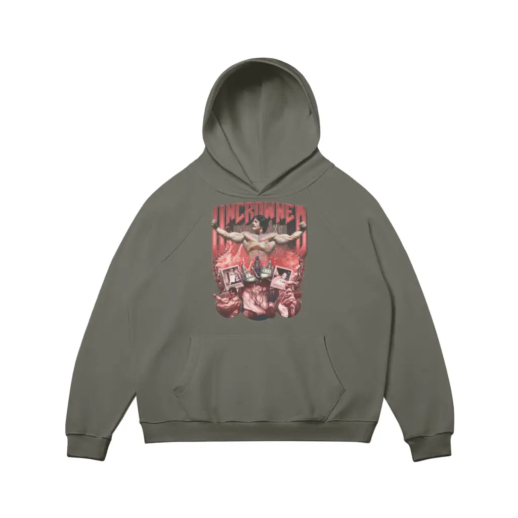 Uncrowned S1 | Mm | Hoodie - Charcoal Grey / s