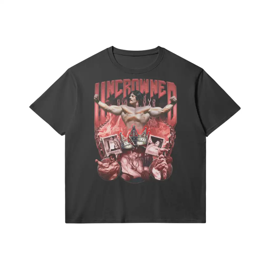 Uncrowned S1 | Mm Slim Fit Heavyweight T - shirt - Black / Xs