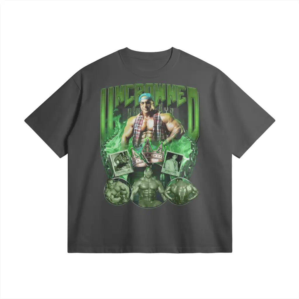 Uncrowned S1 | Ns | Oversized Heavyweight T-shirt - Carbon Gray / Xs