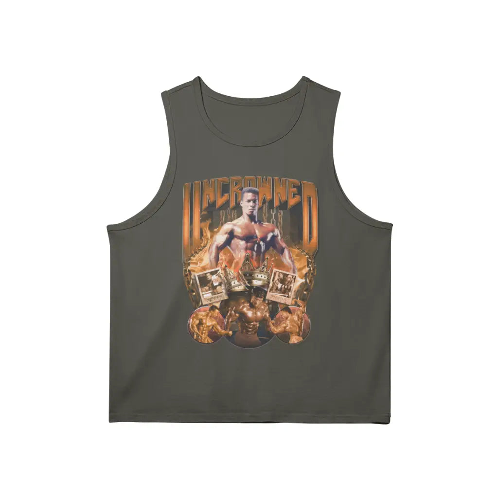 Uncrowned S1 | Sr | Tank Top - Charcoal Grey / s