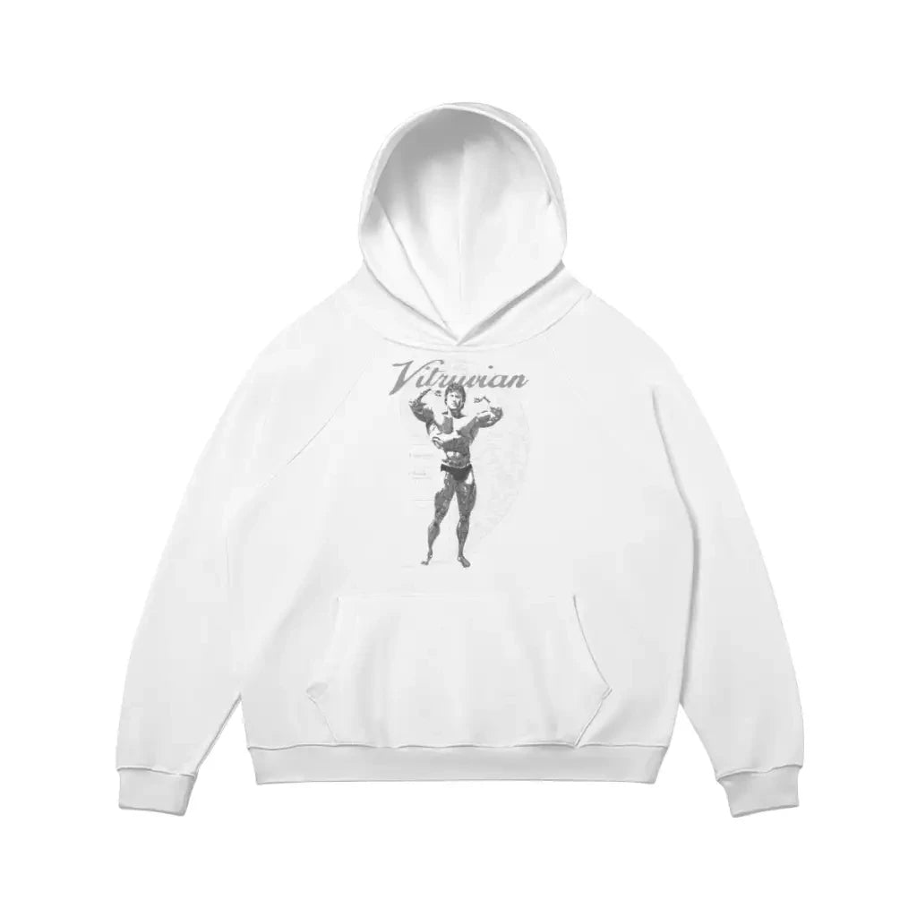 Vitruvian | Hoodie - White / s