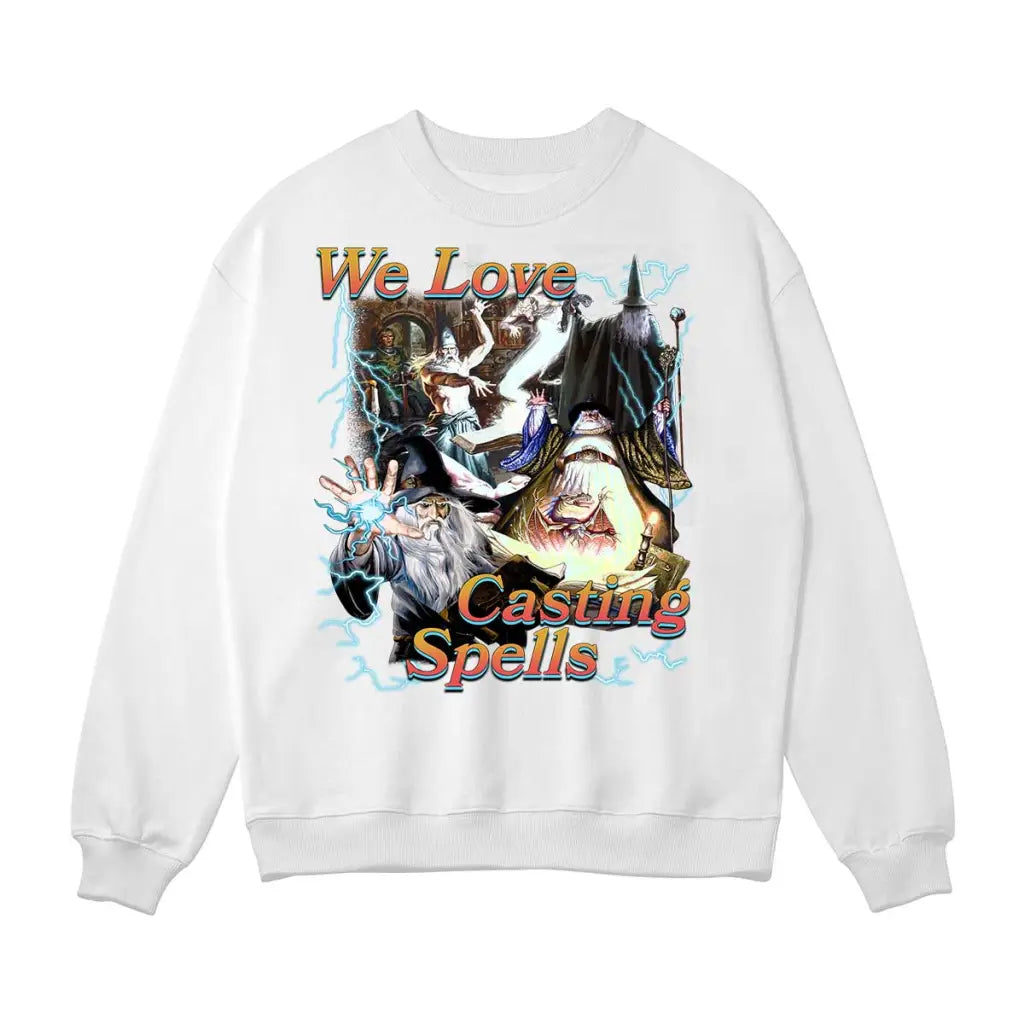 We Love Casting Spells | Pump Cover - White / s