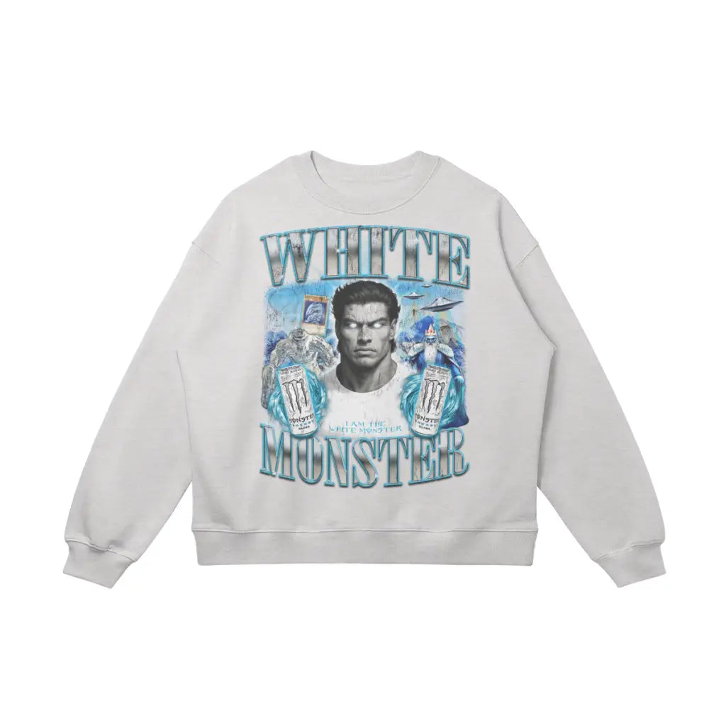 White Monster | Pump Cover - Heather Gray / s