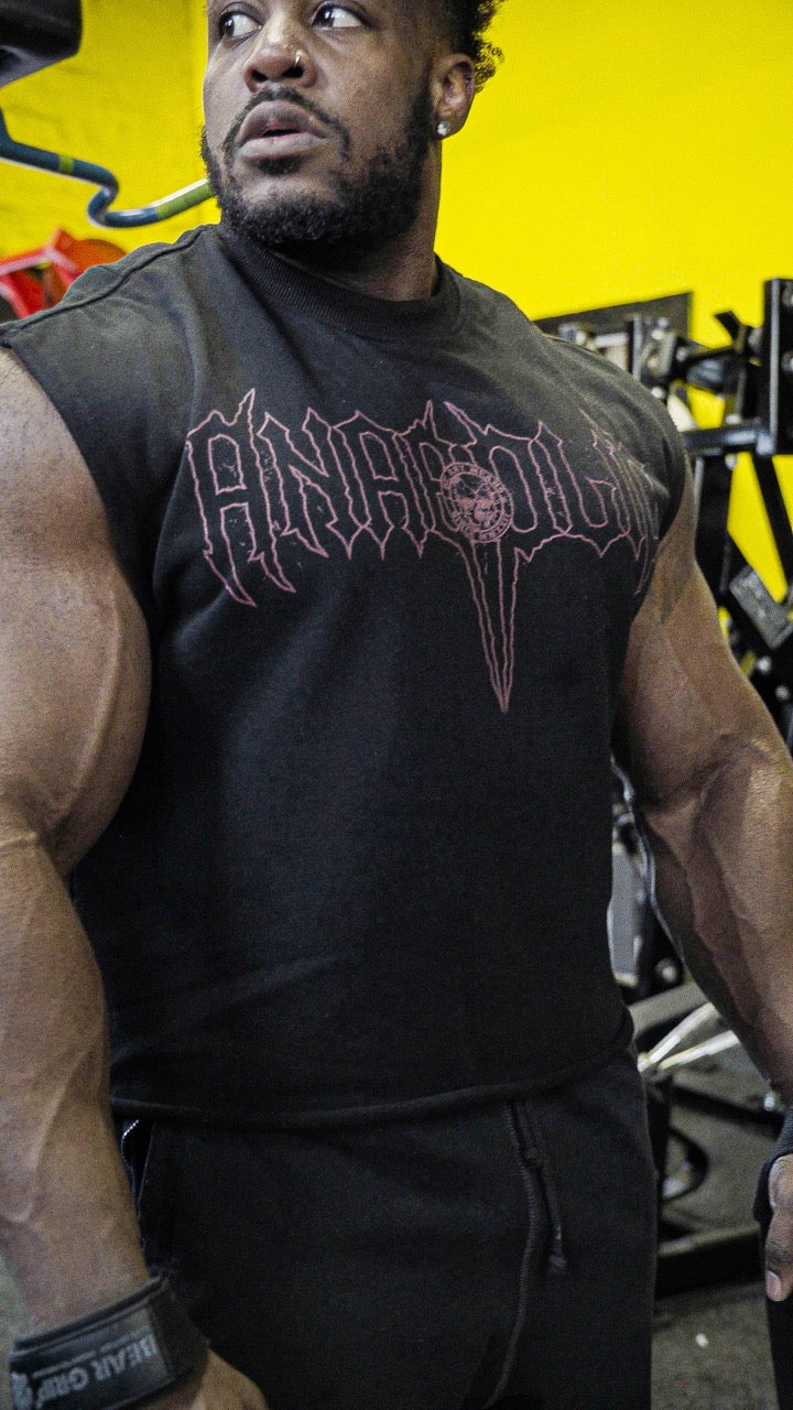 HELLFIRE - Retro Tank (Crimson Red Print)