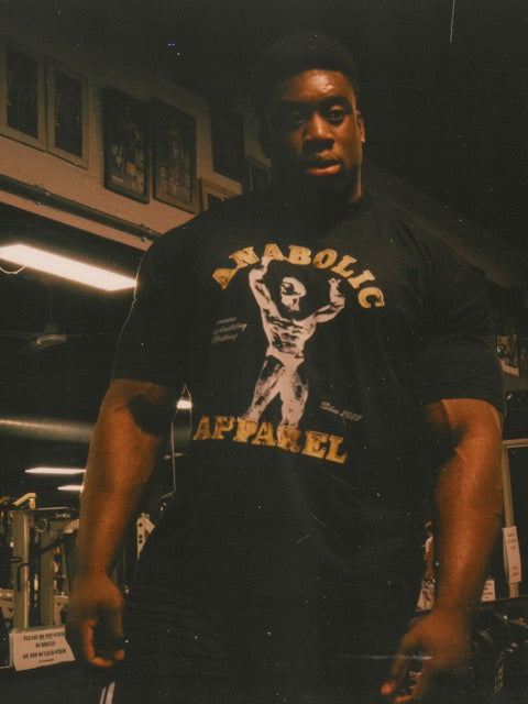 Mentzer Drop Shoulder T-shirt - Yellow & White