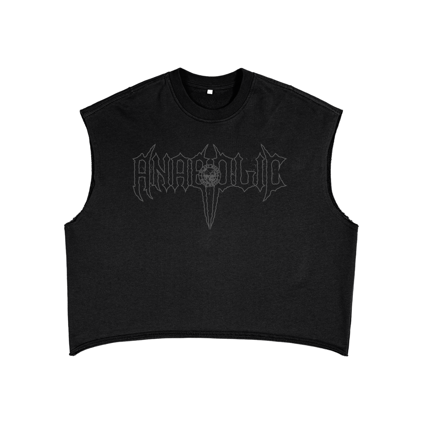 HELLFIRE - Retro Tank (Graphite Grey Print)