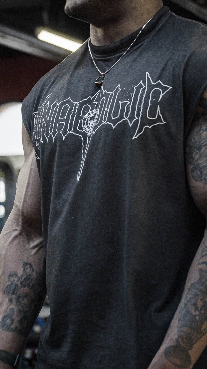 HELLFIRE - Cut-Off Tank (White Print)