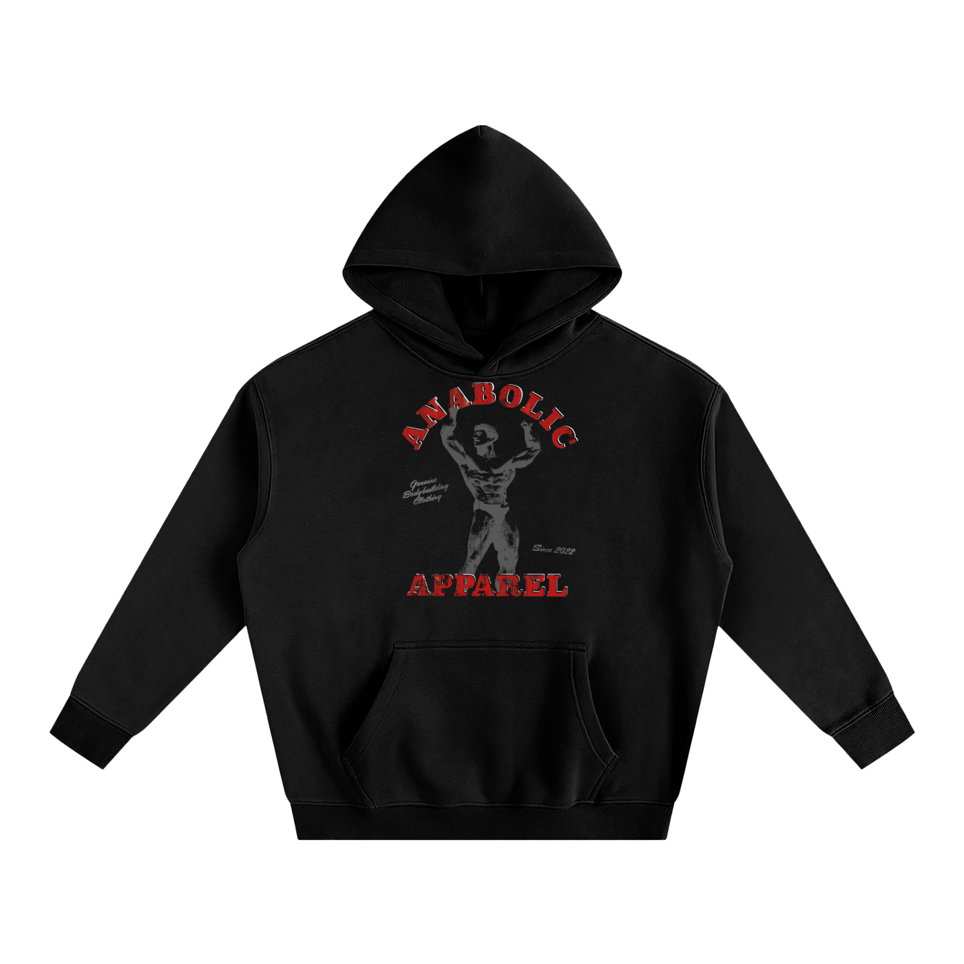 Mentzer Oversized Hoodie - Black / s