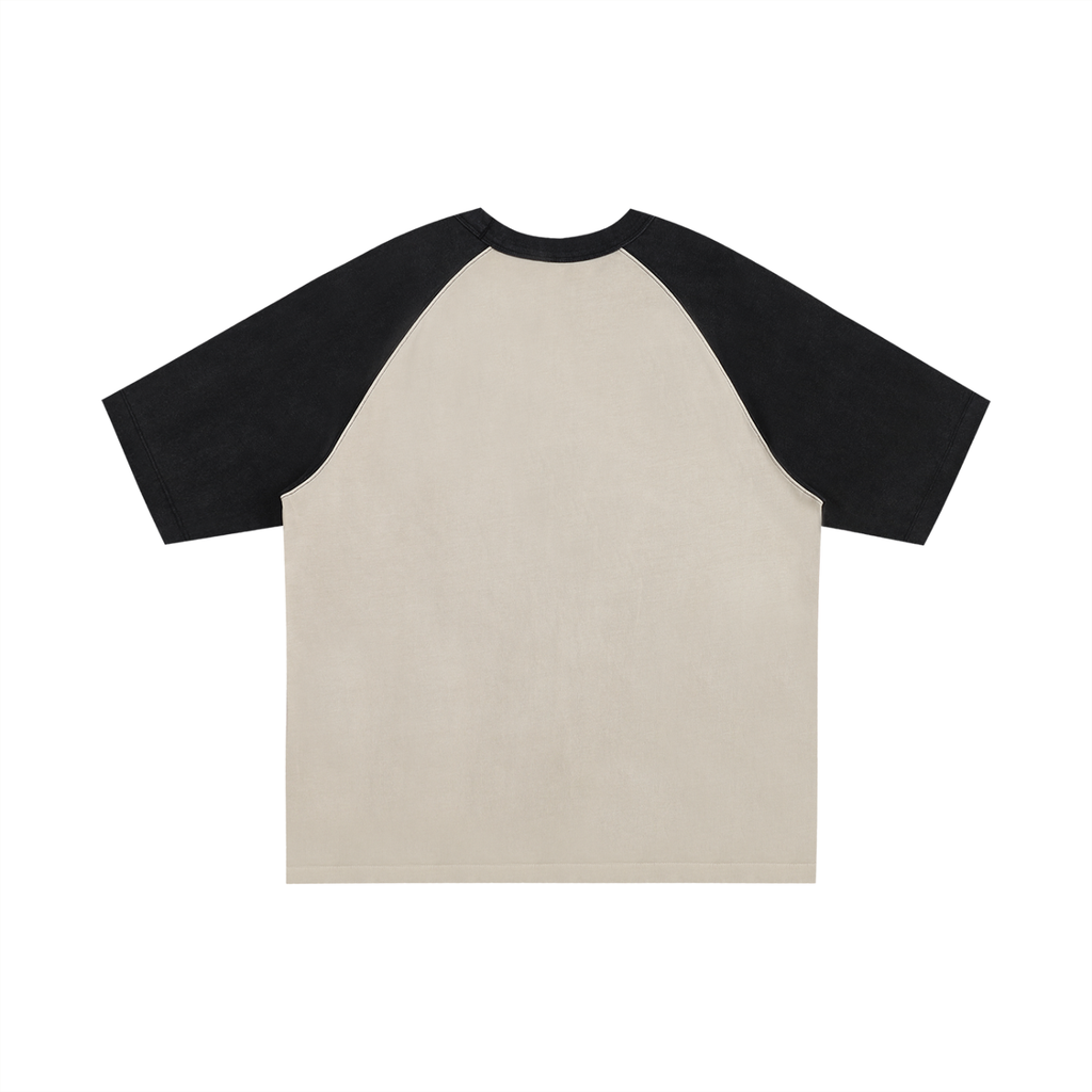 Mentzer Retro T-shirt - Black & Sand