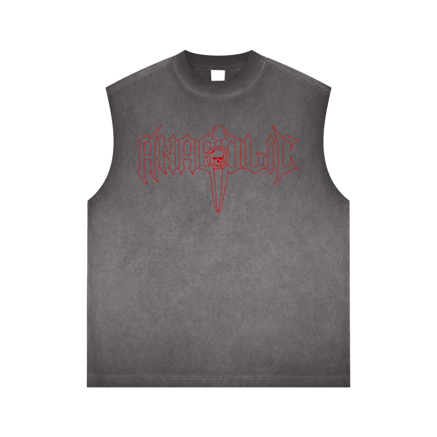 HELLFIRE - Cut-Off Tank (Crimson Red Print)