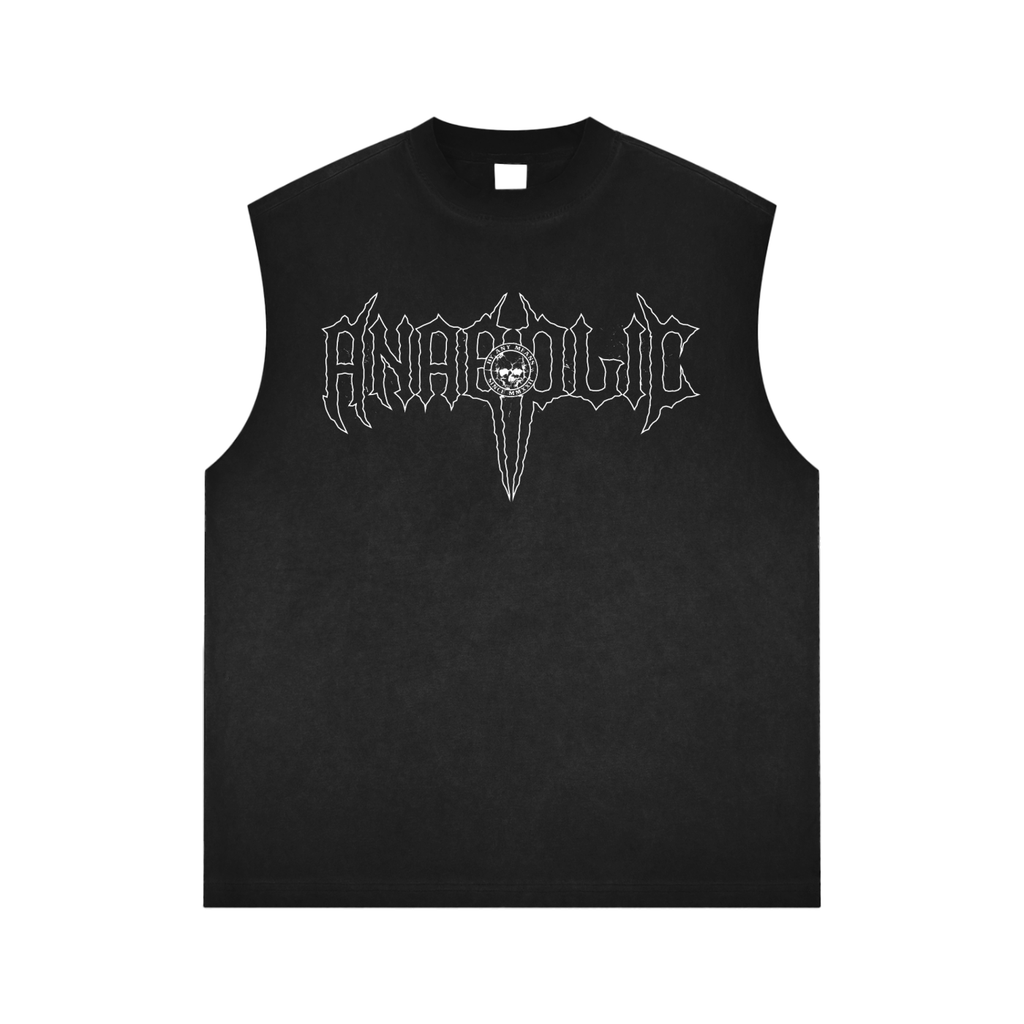 HELLFIRE - Cut-Off Tank (White Print)