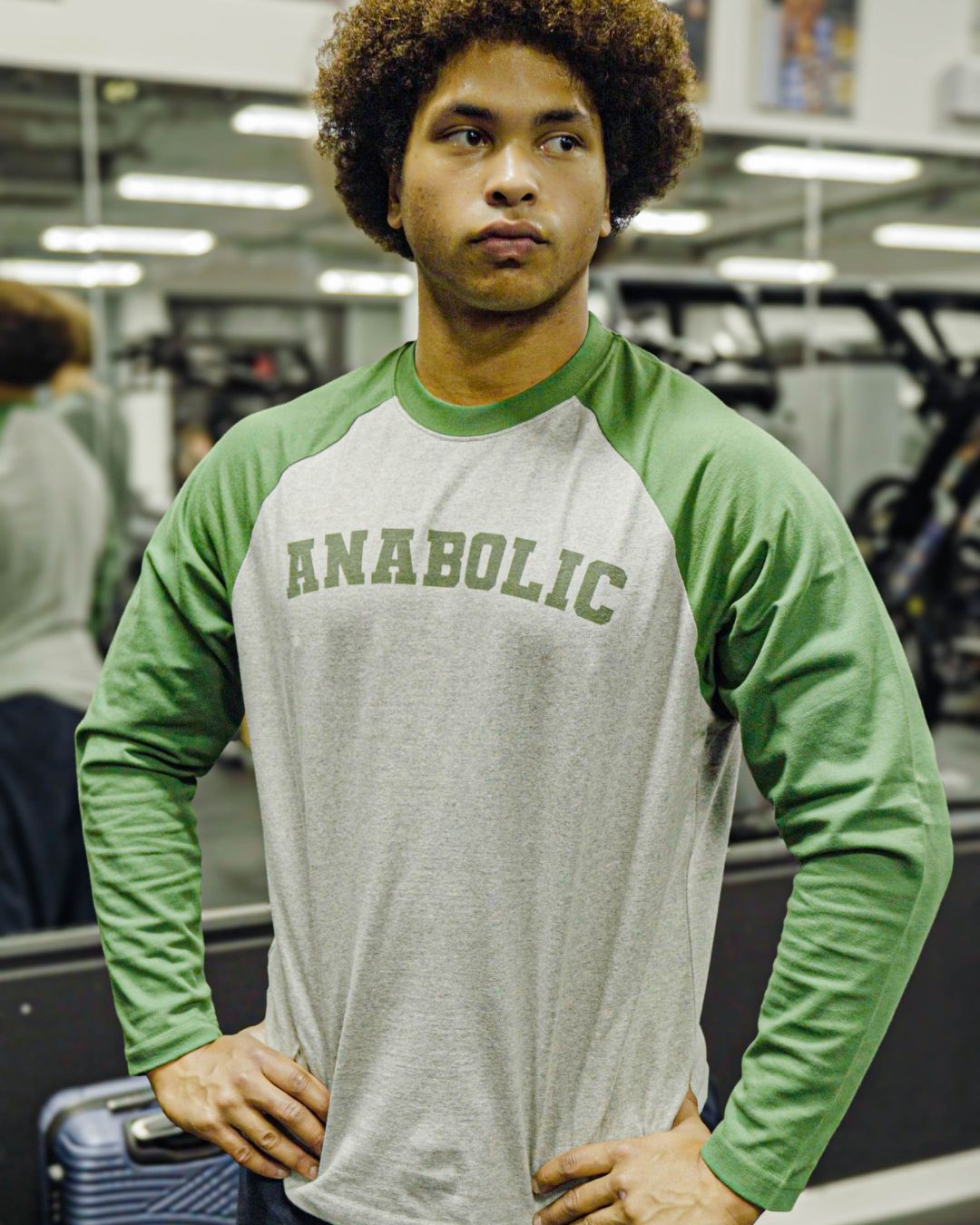 Golden Era Long Sleeve - Green & Grey