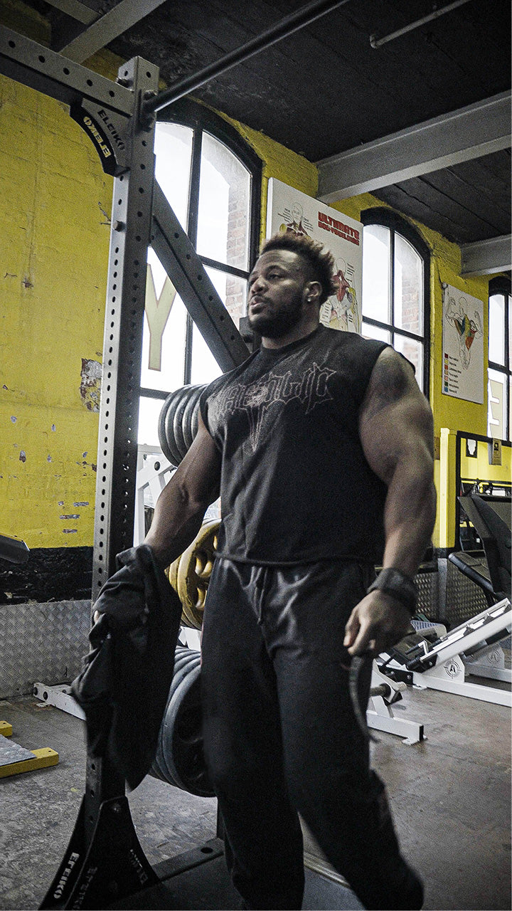 HELLFIRE - Retro Tank (White Print)