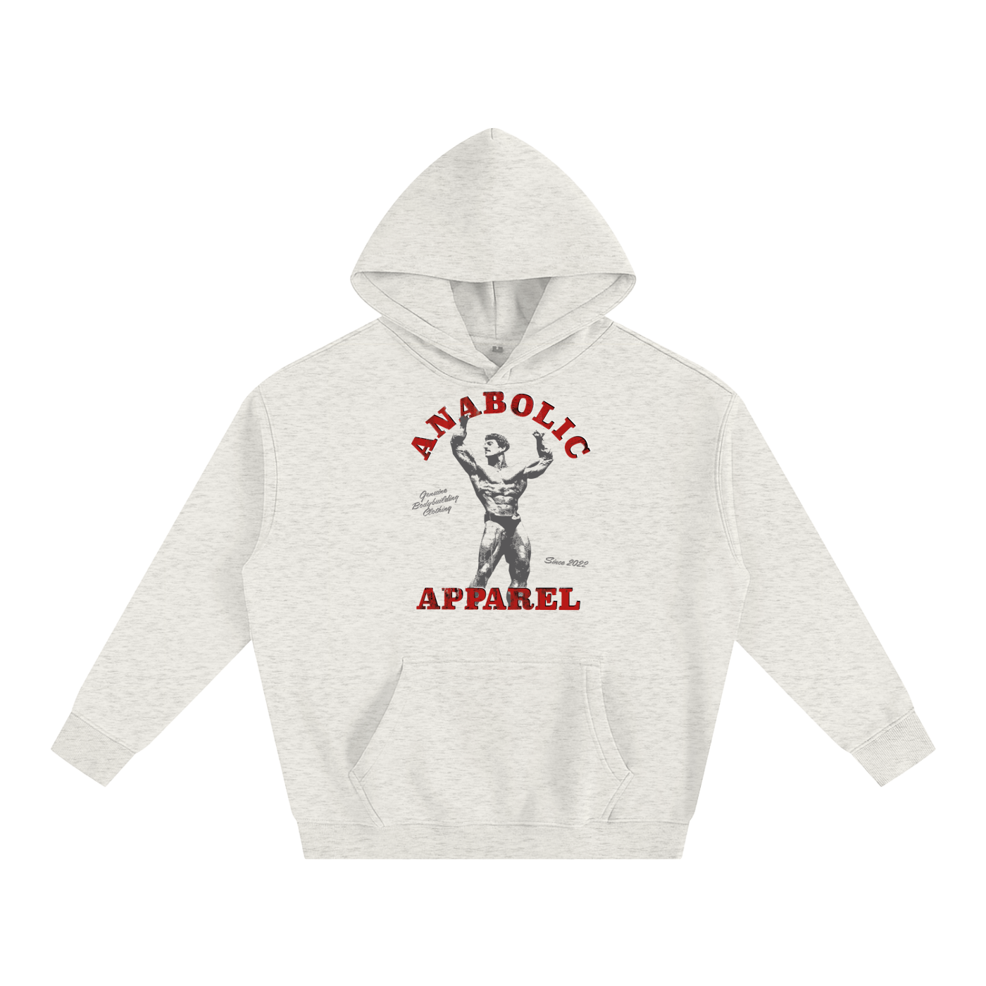 Mentzer Oversized Hoodie - Oat Gray / s